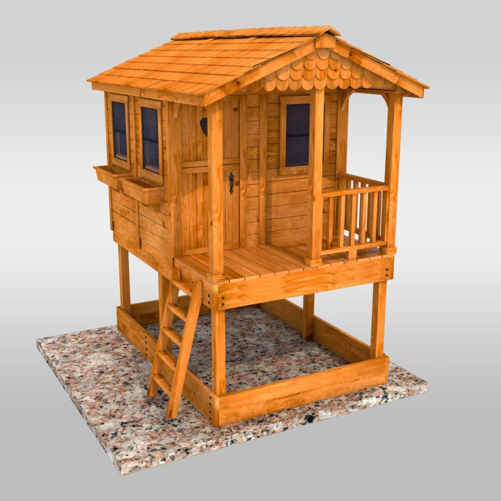 Outdoor Living Today 6x9 Sunflower Playhouse & Sandbox
