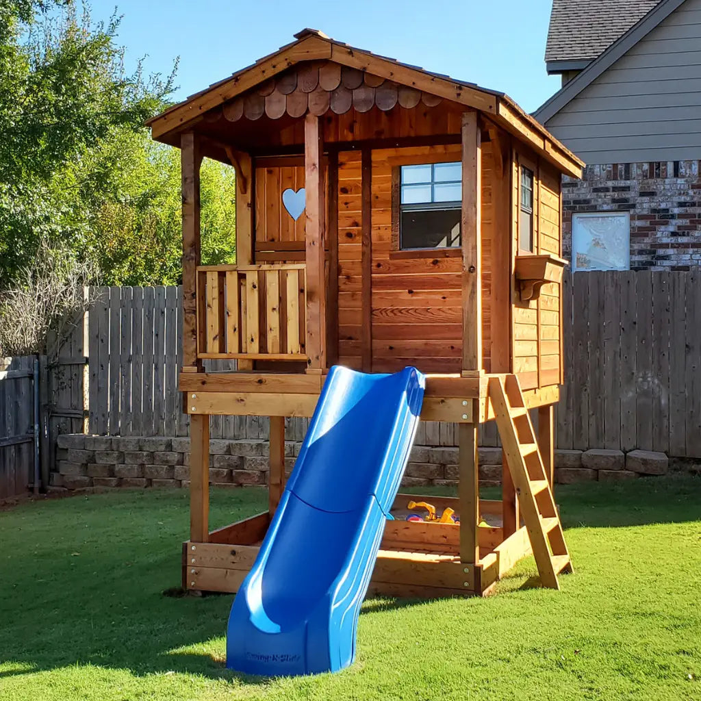 Outdoor Living Today 6x9 Sunflower Playhouse & Sandbox