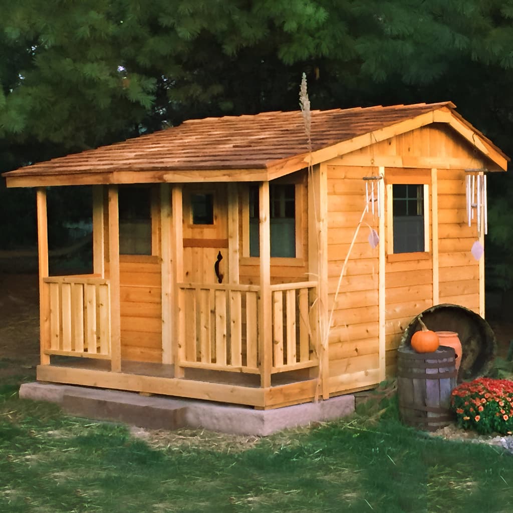 Outdoor Living Today 7x9 Cozy Cabin Playhouse Kit