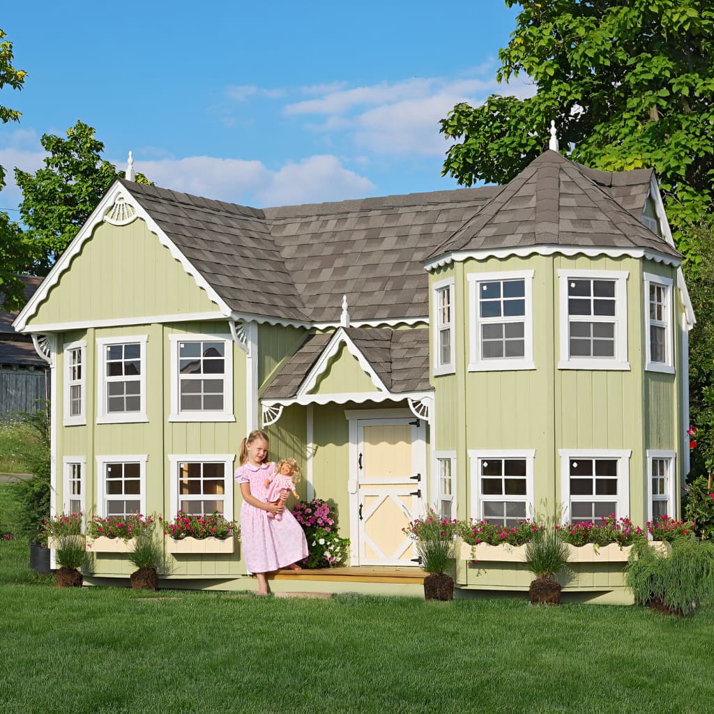 Little Cottage Co. Sara's Victorian Mansion Playhouse Kit