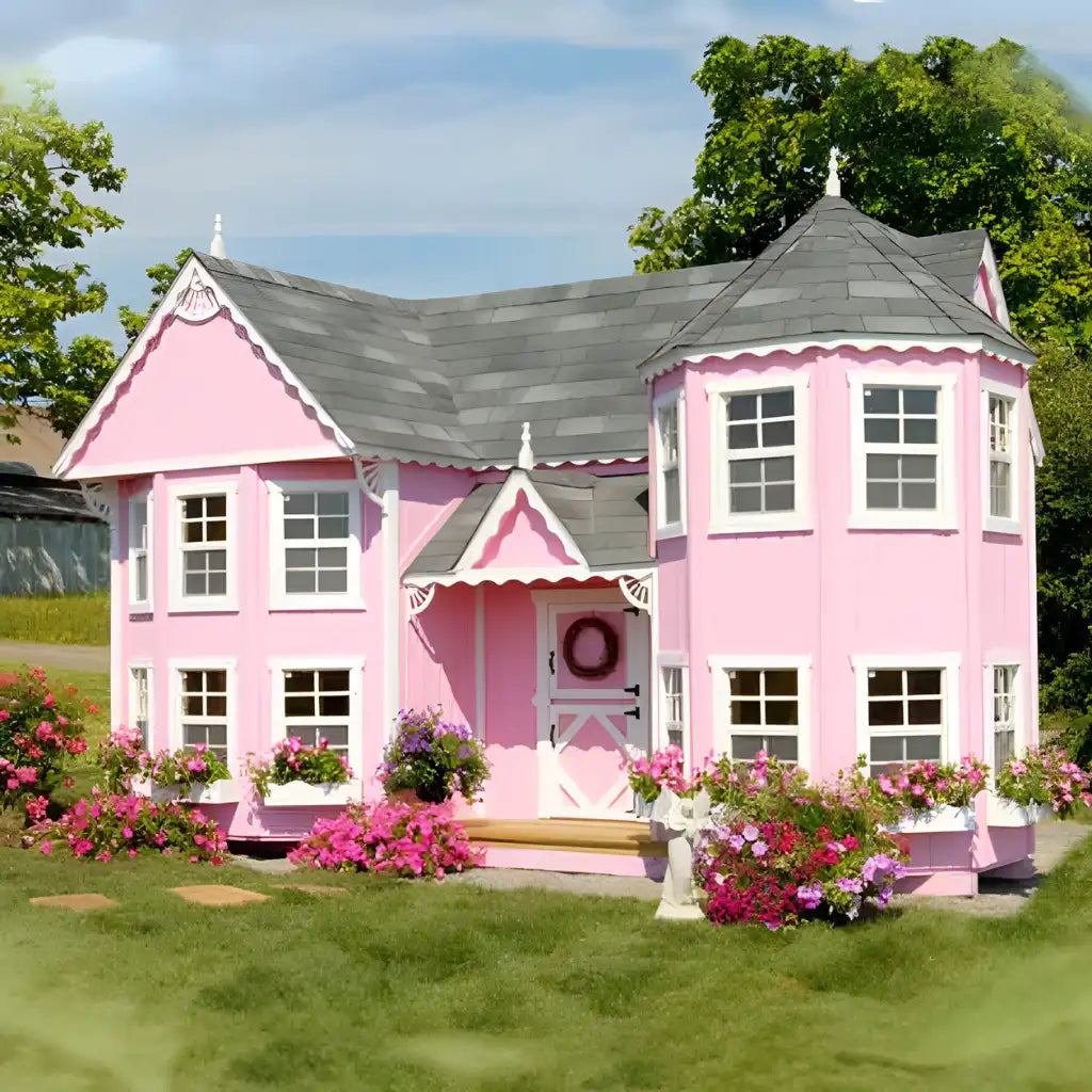 Little Cottage Co. Sara's Victorian Mansion Playhouse Kit