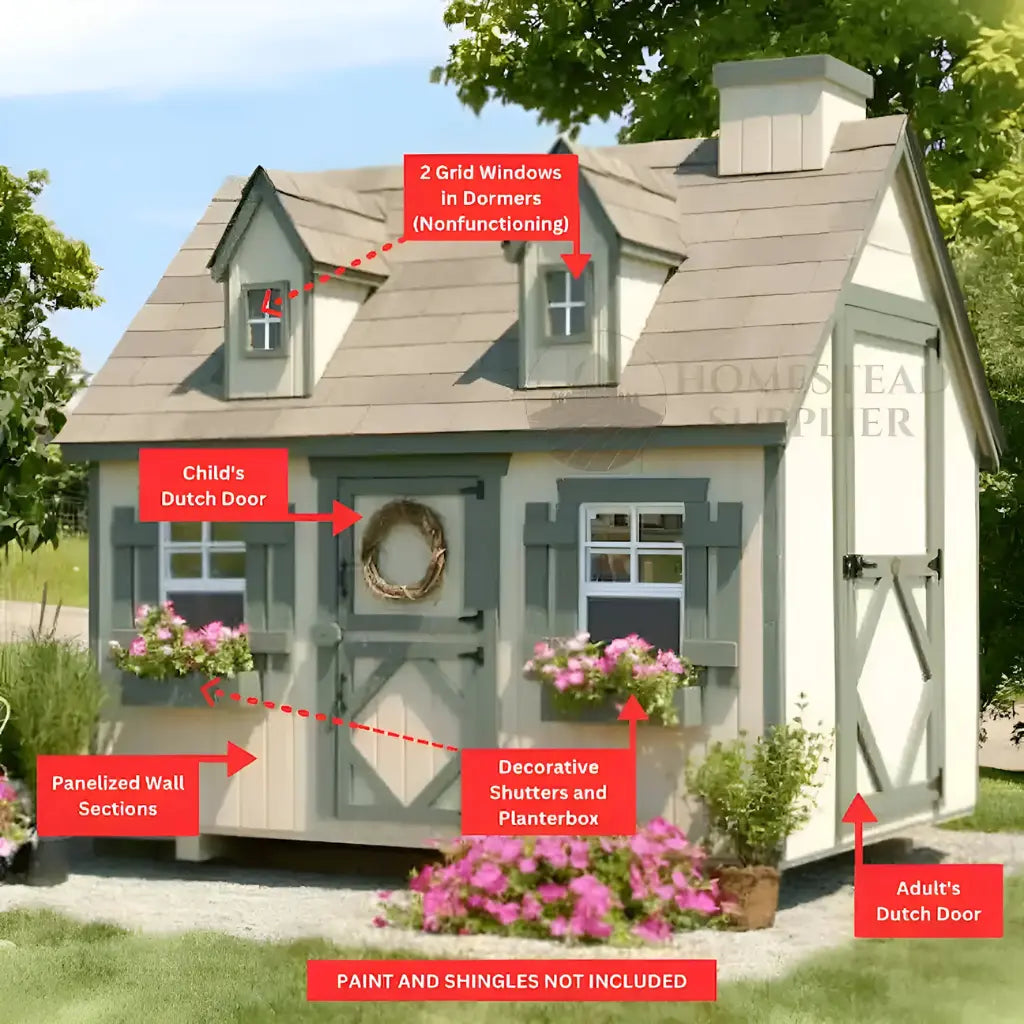 Little Cottage Co. The Cape Cod Playhouse Kit