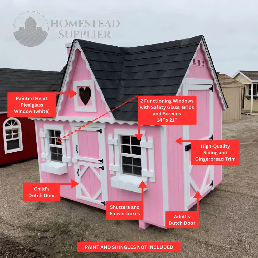 Little Cottage Co. The Victorian Playhouse Kit