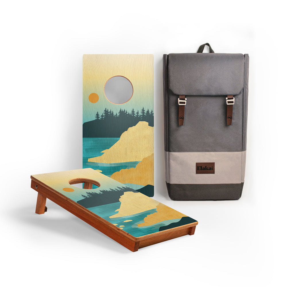 1ft x 2ft Acadia Compact Travel Cornhole Boards