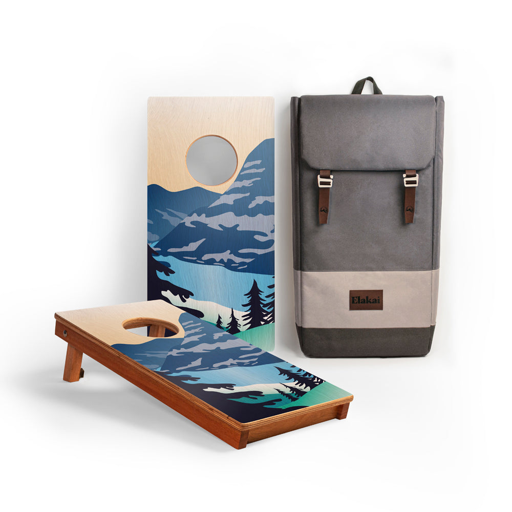 1ft x 2ft Glacier Compact Travel Cornhole Boards