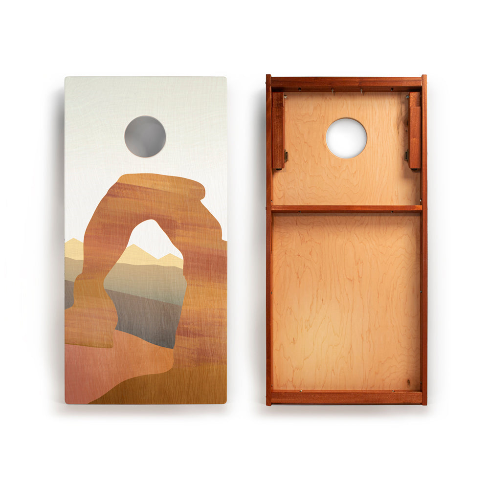 2x4 Arches Cornhole Boards