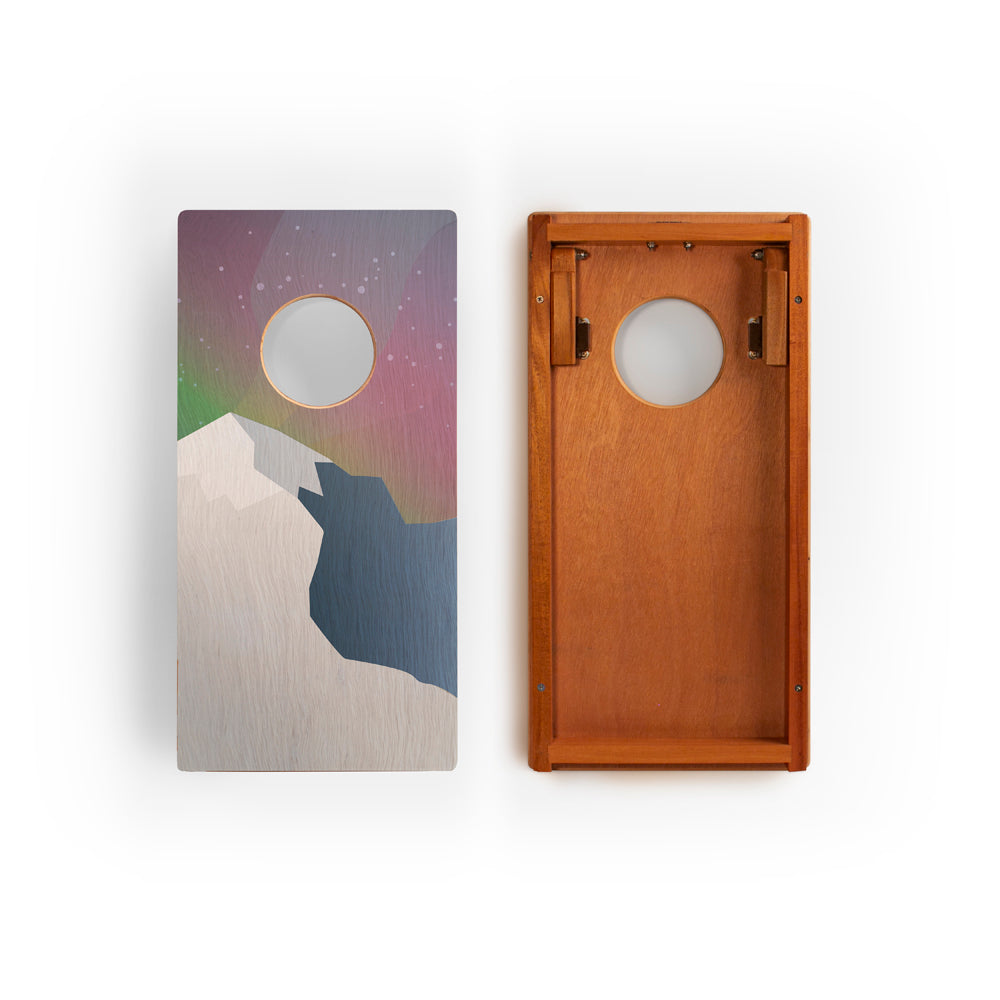 1ft x 2ft Aurora Compact Travel Cornhole Boards