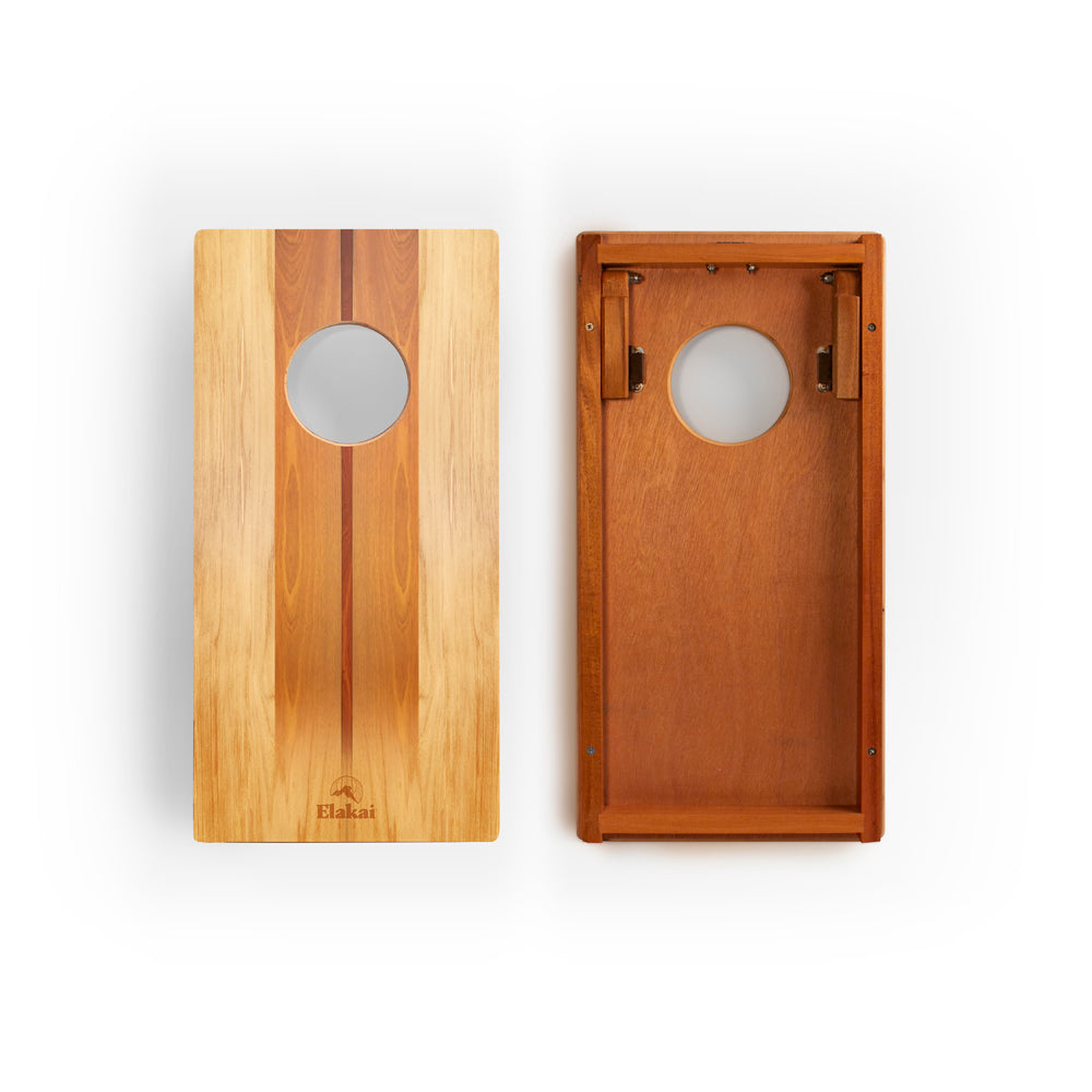 1ft x 2ft Woody Compact Travel Cornhole Boards