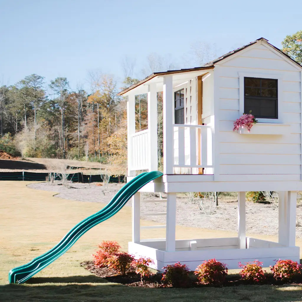 Outdoor Living Today 6x6 Little Cedar Playhouse with Sandbox
