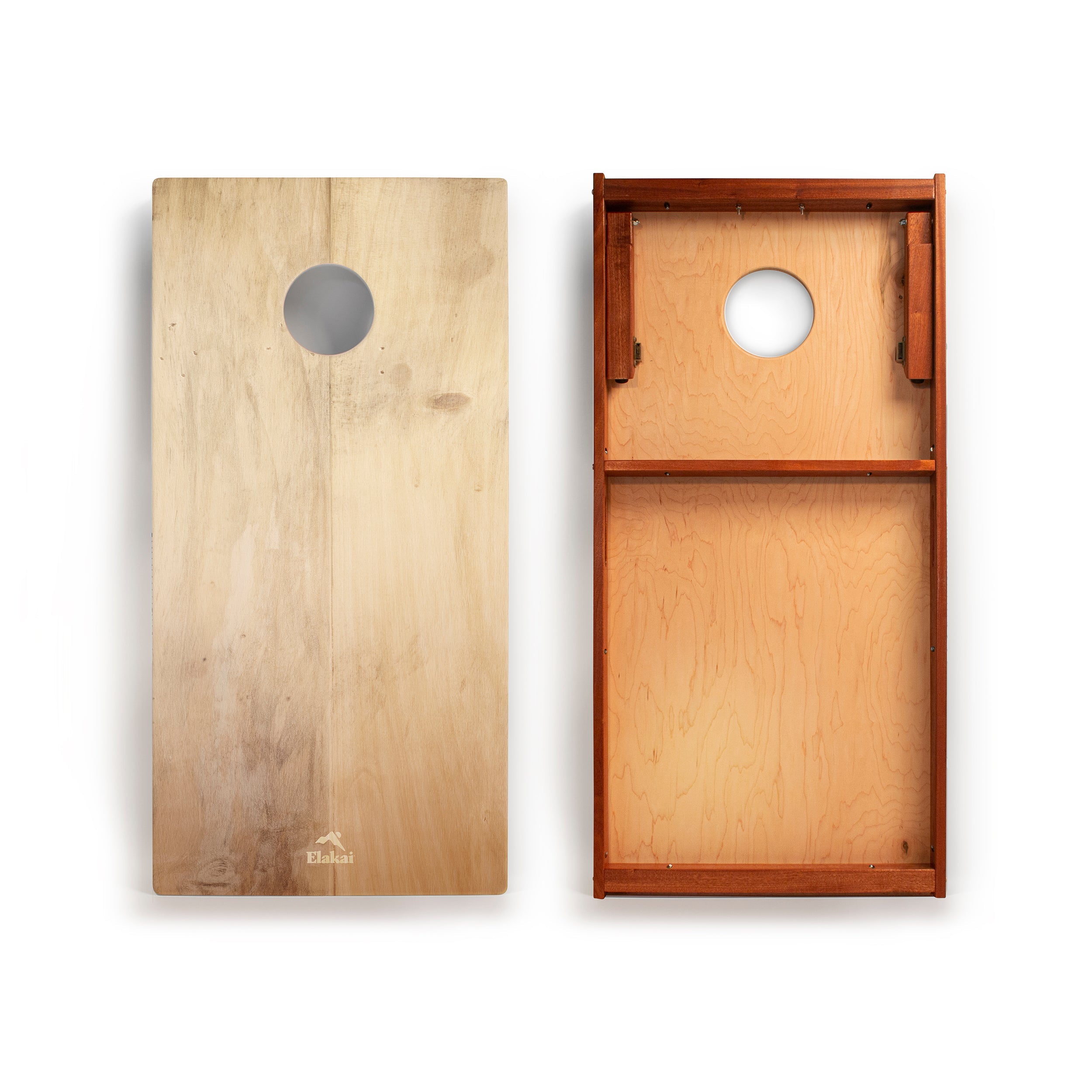 2x4 Light Beachwood Cornhole Boards