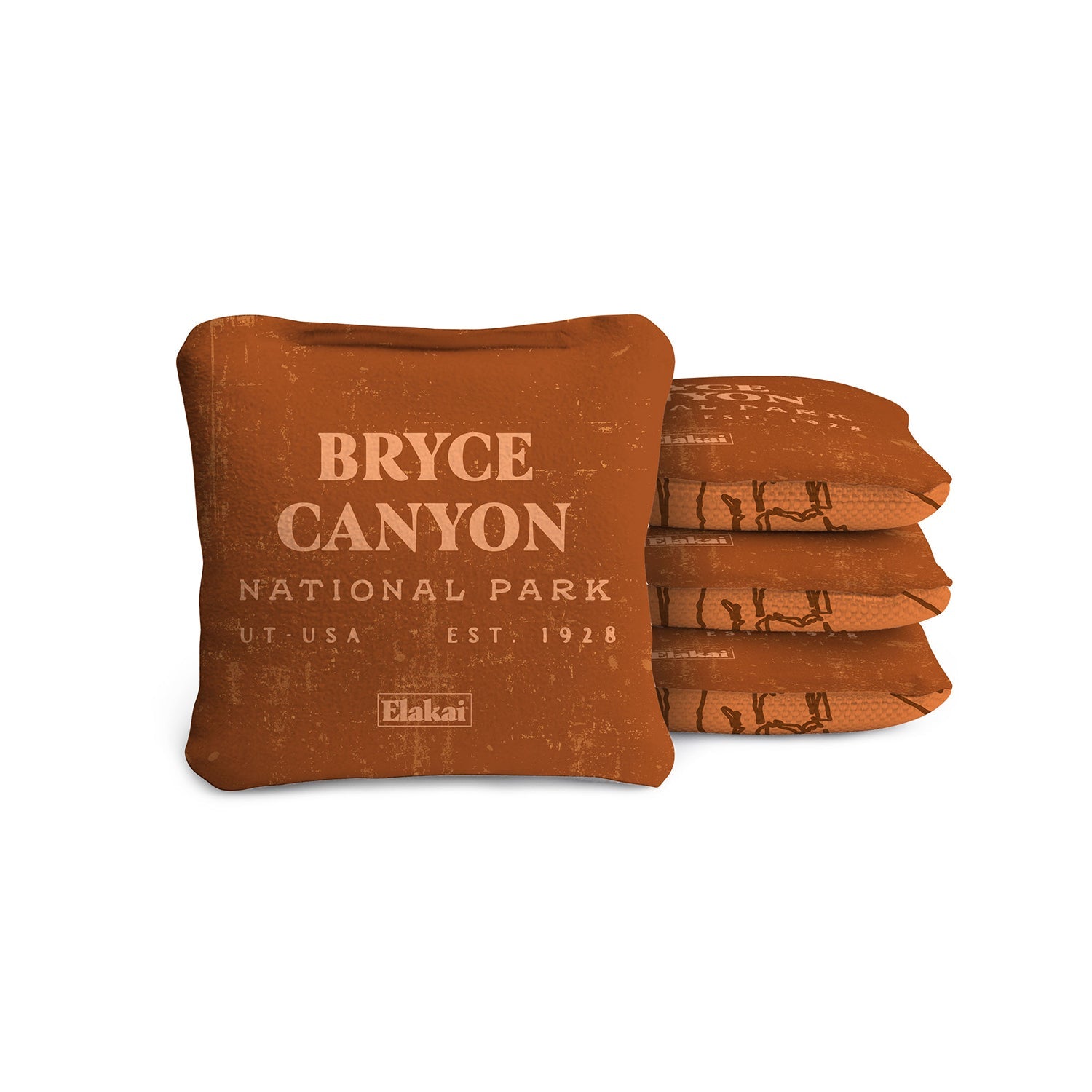 1ft x 2ft Bryce Canyon Compact Travel Cornhole Board Set