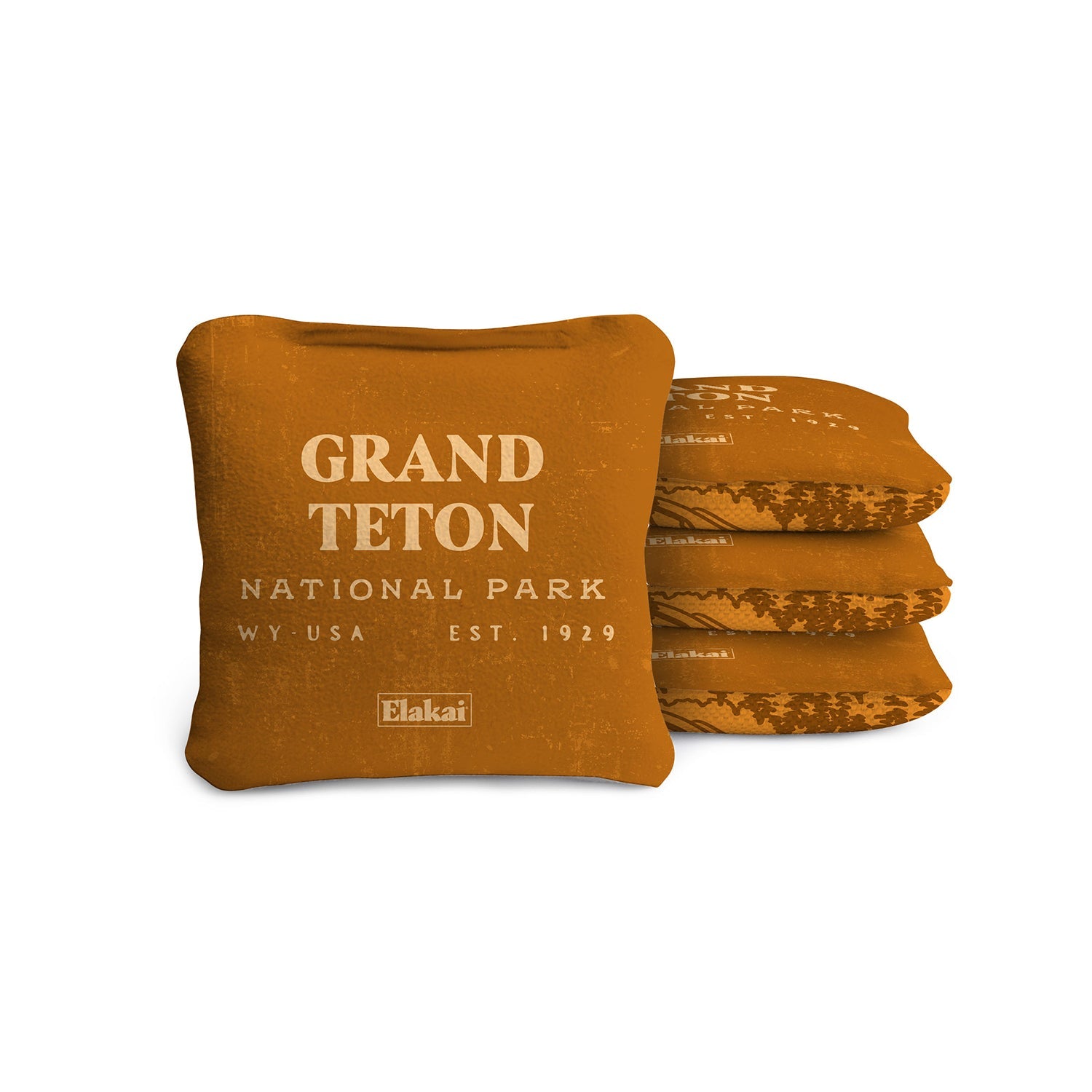 1ft x 2ft Grand Teton Compact Travel Cornhole Board Set
