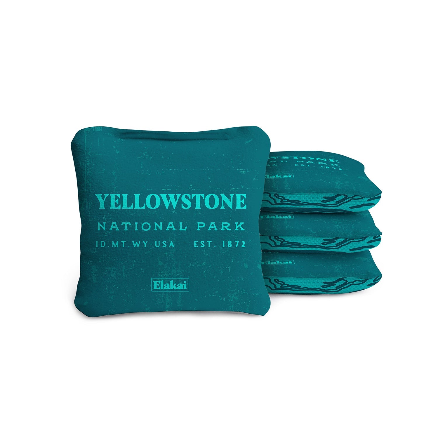 1ft x 2ft Yellowstone Compact Travel Cornhole Board Set