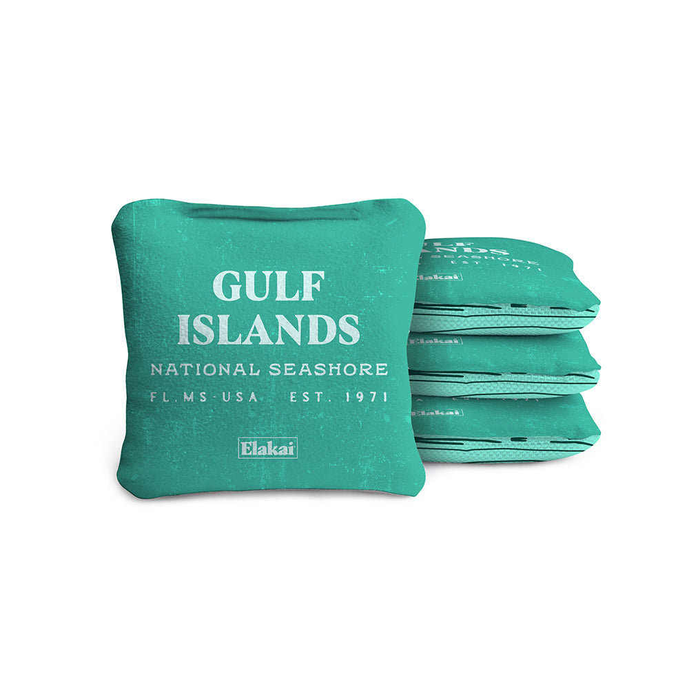 National Parks Gulf Islands Shore Travel-Size Cornhole Bags