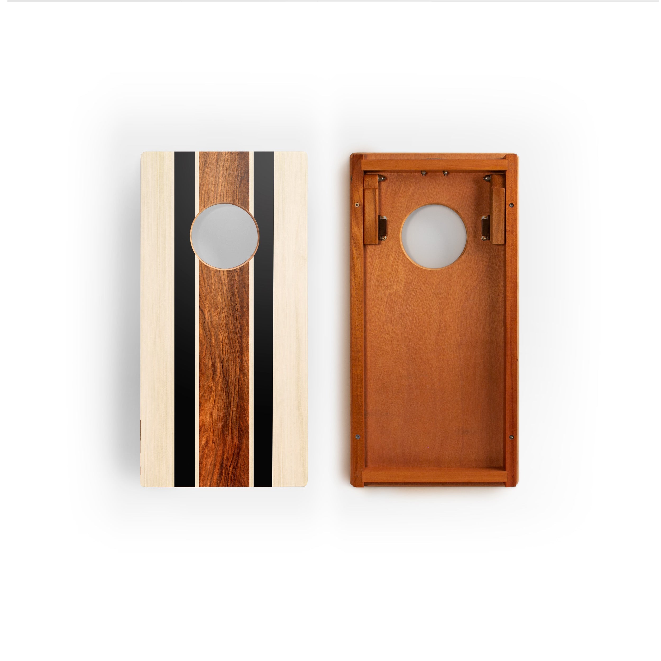 1ft x 2ft Hermosa Stripes Compact Travel Cornhole Boards