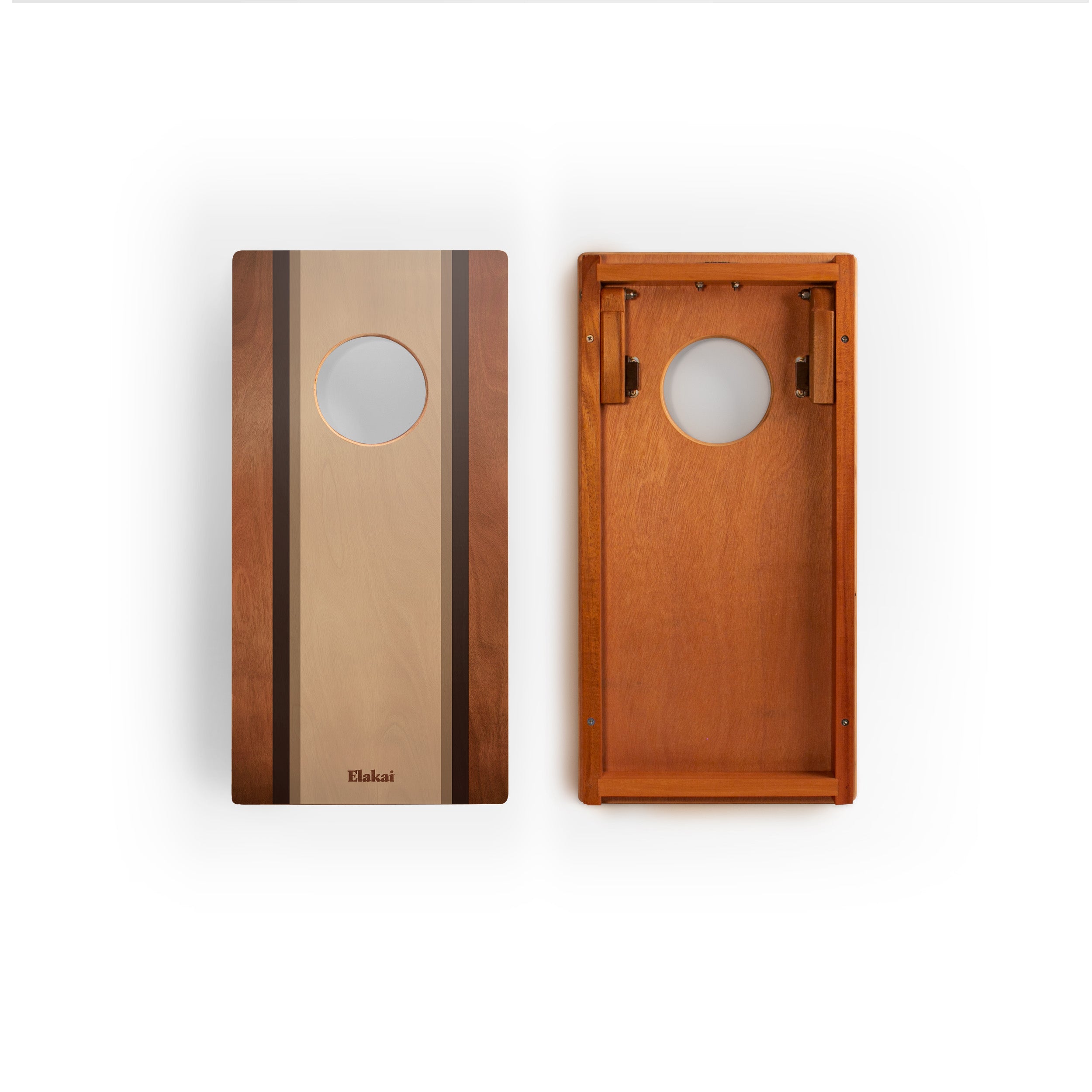 1ft x 2ft Mocha Surf Compact Travel Cornhole Boards