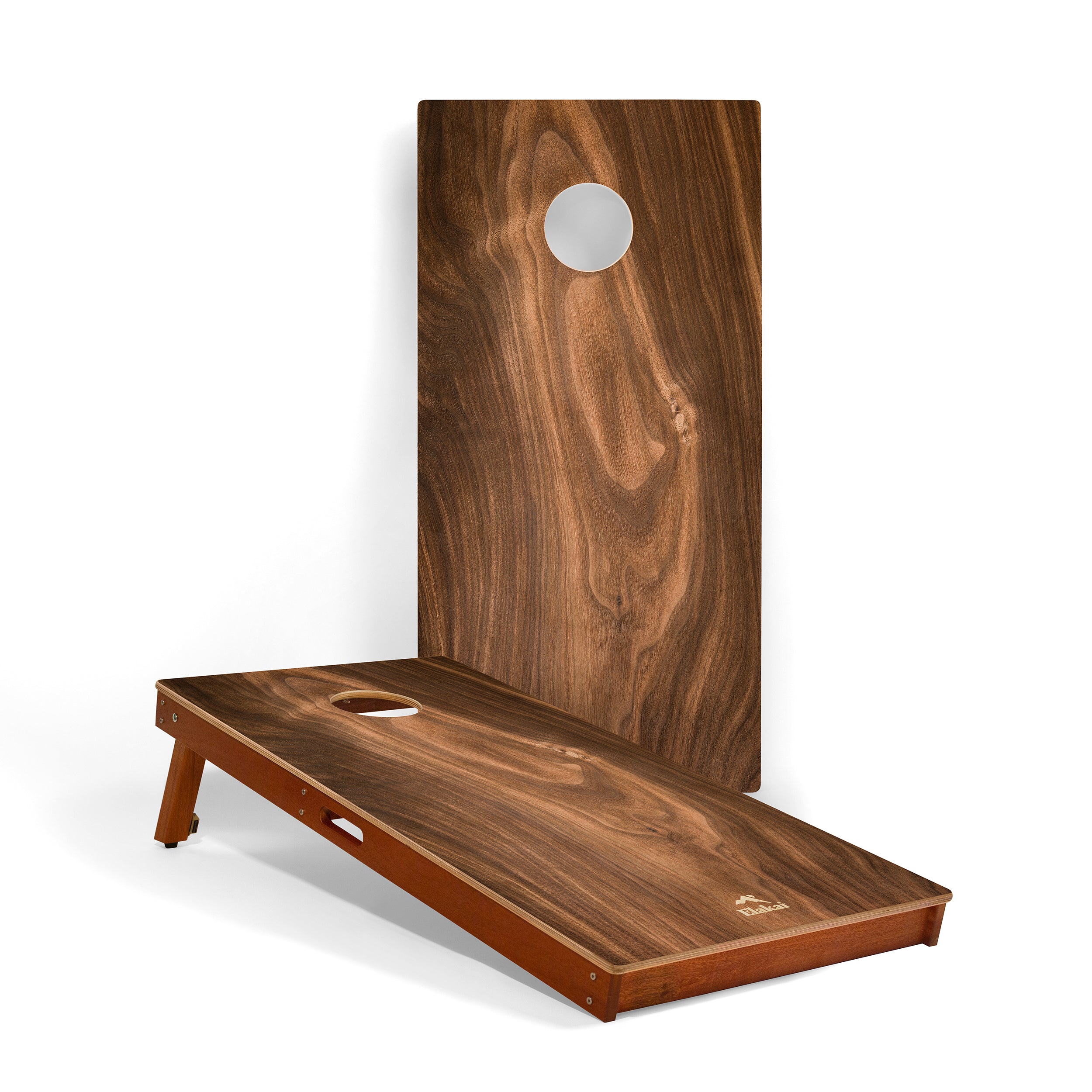 2x4 Dark Beachwood Cornhole Boards