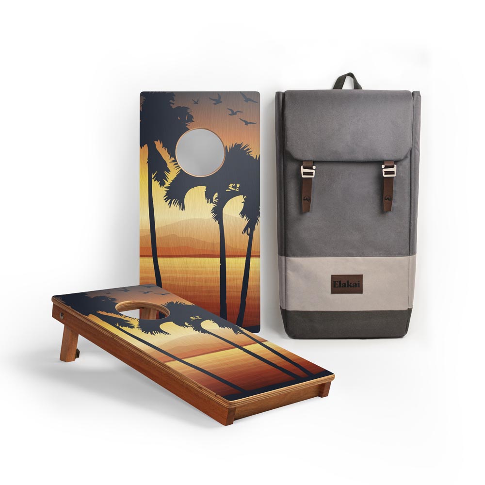 1ft x 2ft Virgin Islands Compact Travel Cornhole Boards
