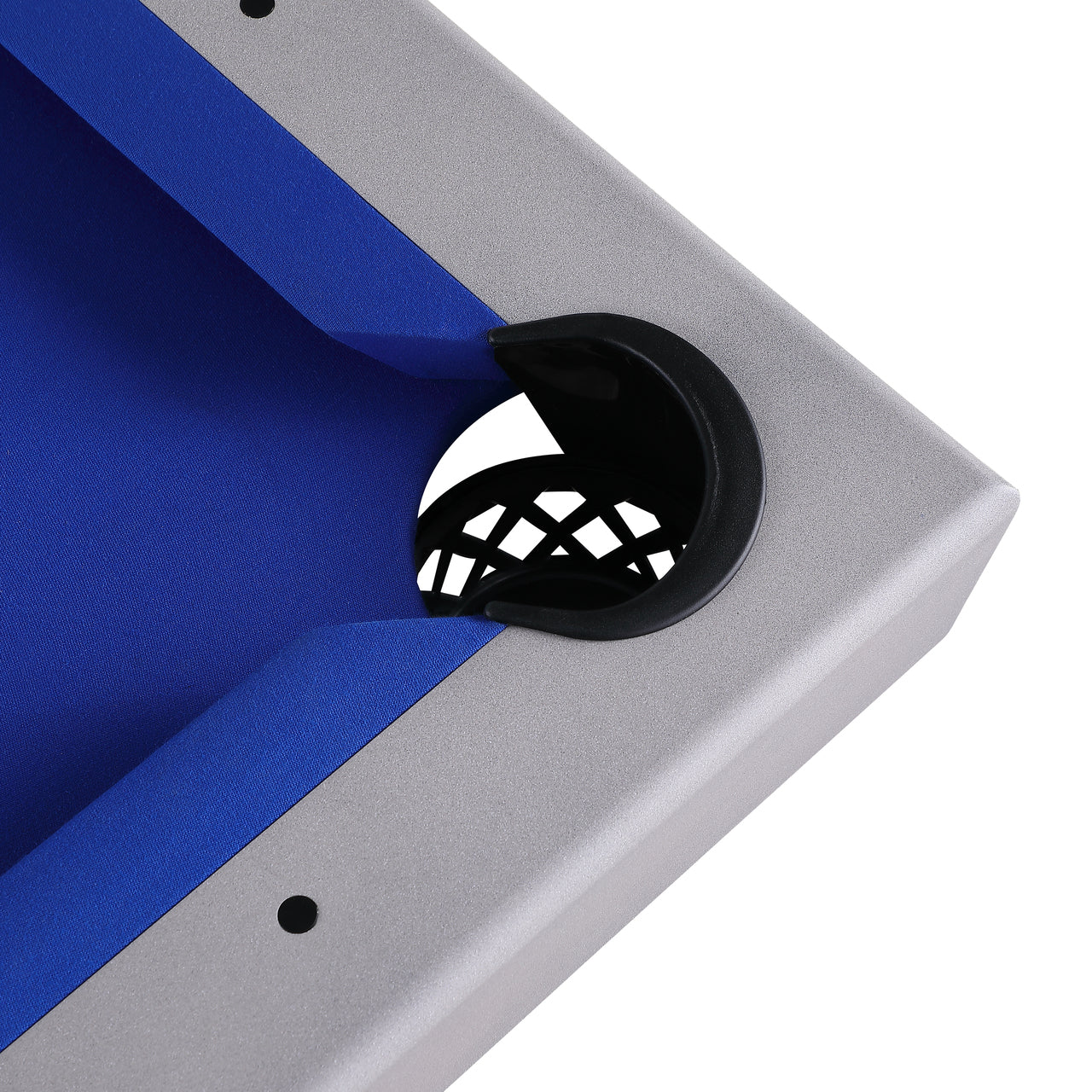 Playcraft Santorini 7’ Outdoor Slate Pool Table w/ Dining Top, Benches, and Ping Pong