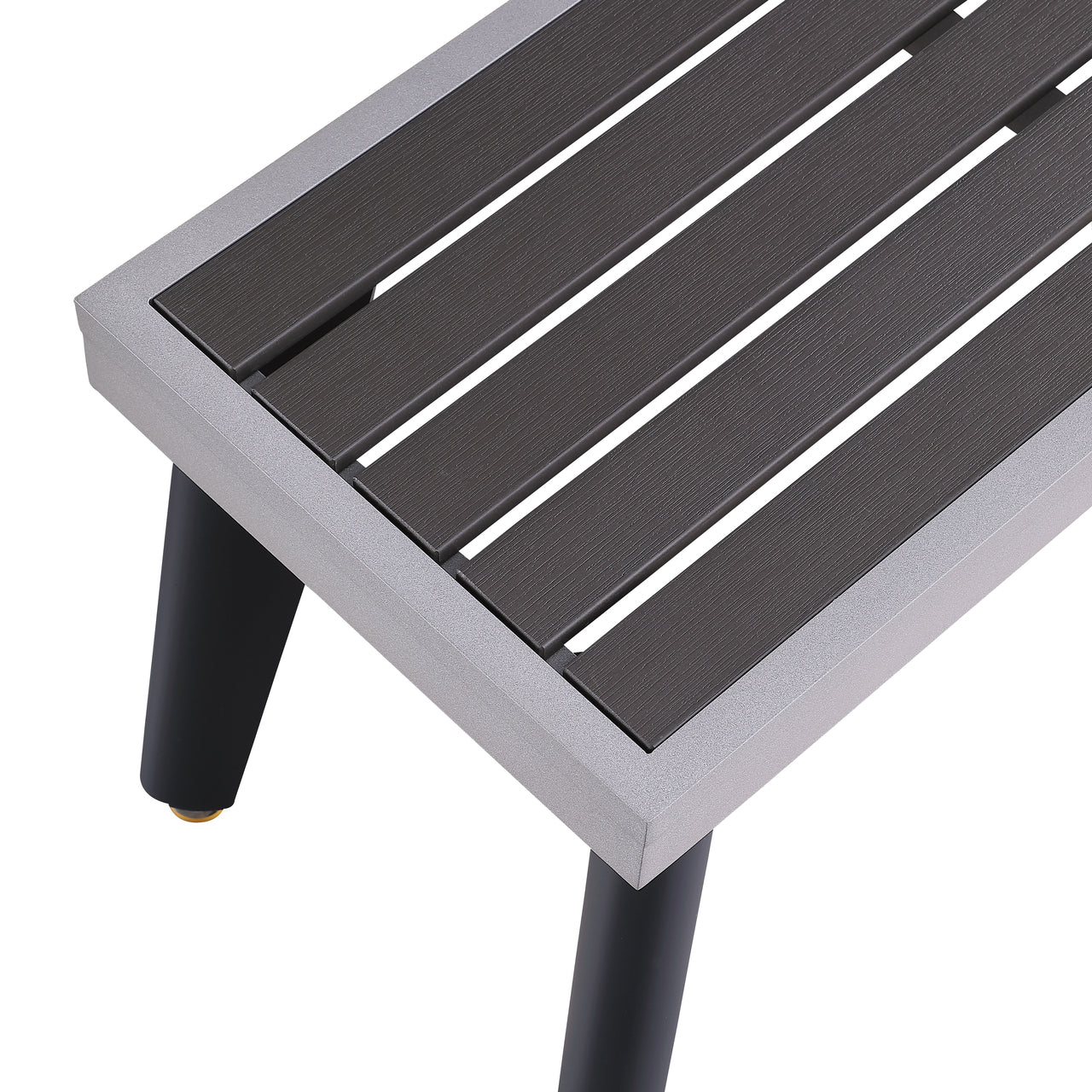 Playcraft Santorini 7’ Outdoor Slate Pool Table w/ Dining Top, Benches, and Ping Pong