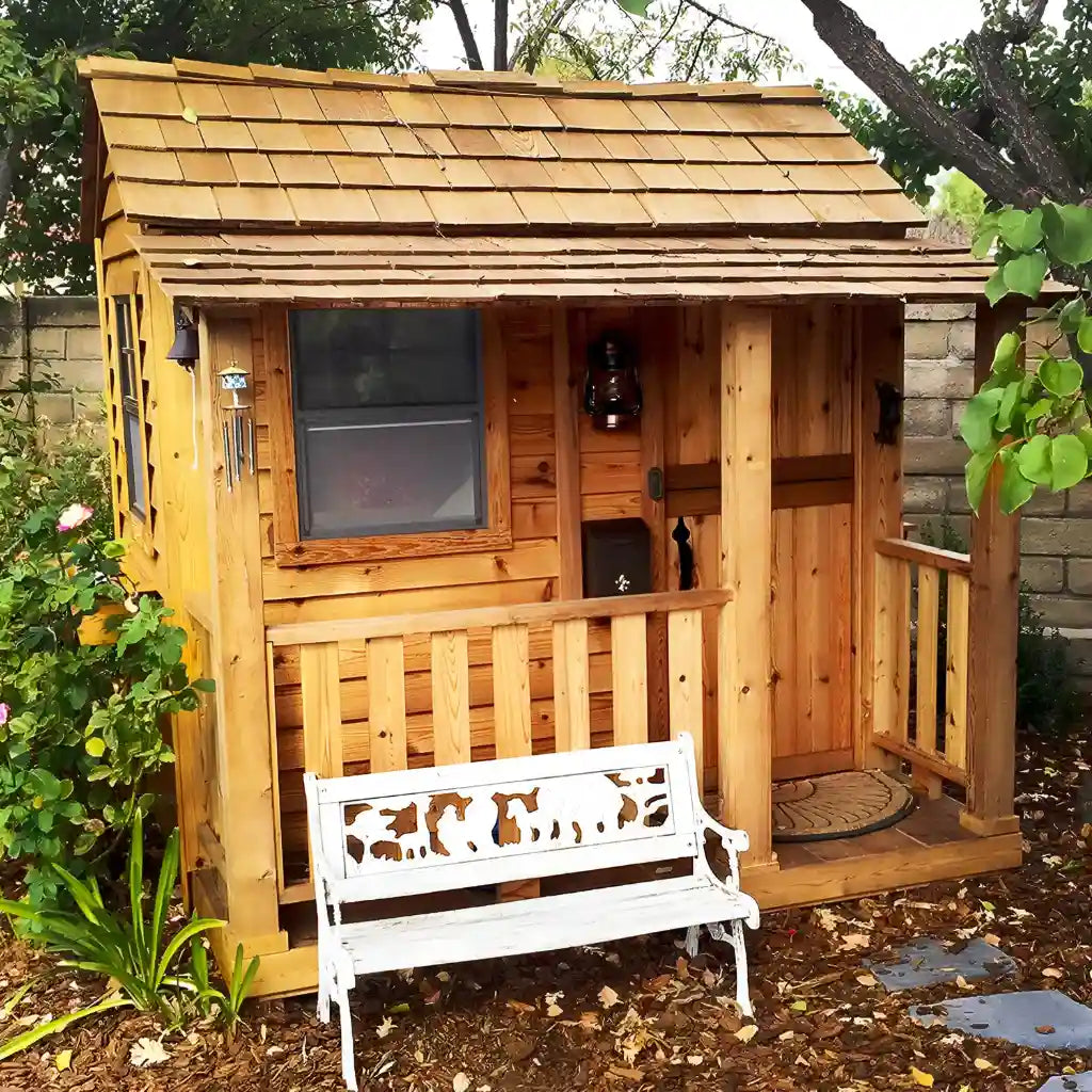 Outdoor Living Today 6x6 Little Cedar Playhouse