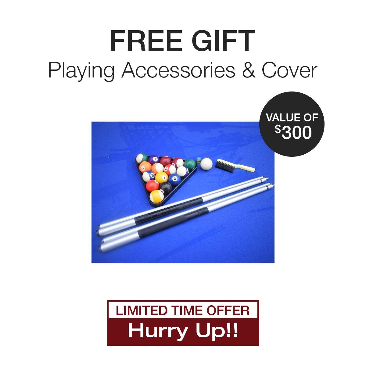 Playcraft Extera 8' Outdoor Pool Table with Accessories